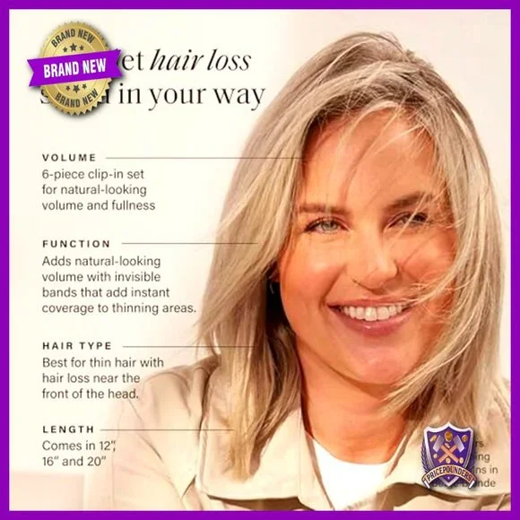 Human Hair Extensions Seamless Wefts Natural Volume Thinning Hair Fill-Ins